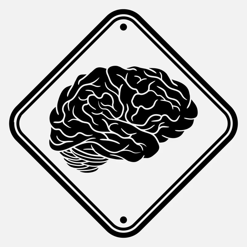 Remarque le cerveau du bouclier