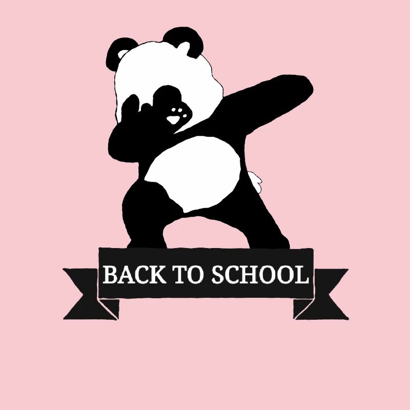 School start dabbender Panda School start School Dab