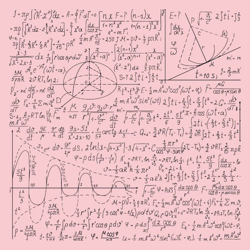 Math Formula - Math Equation Pattern Lover Gift