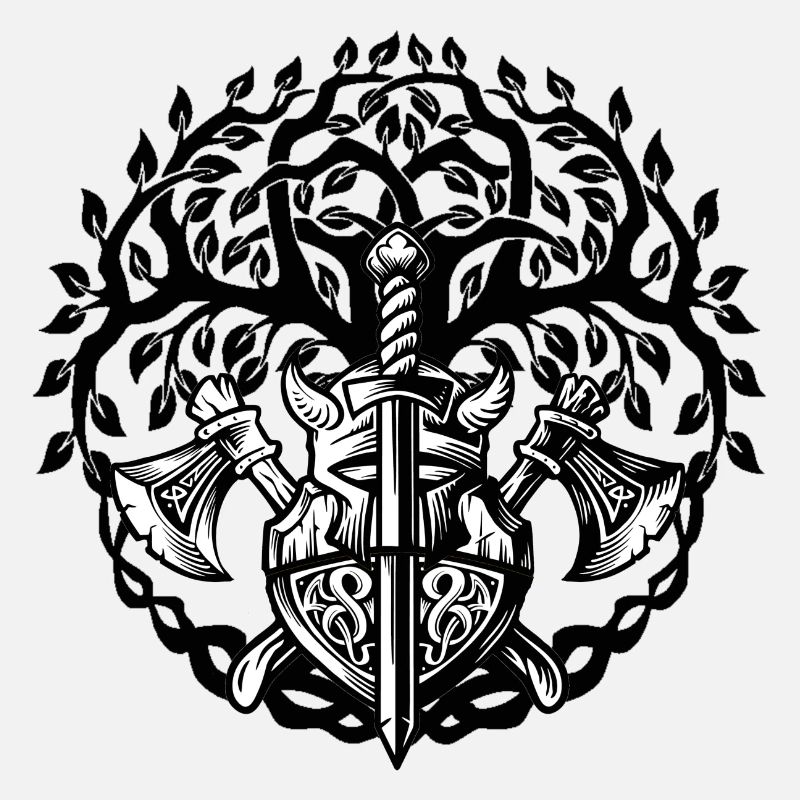 Celtic Ireland Viking Celtic Knot Pattern Tree