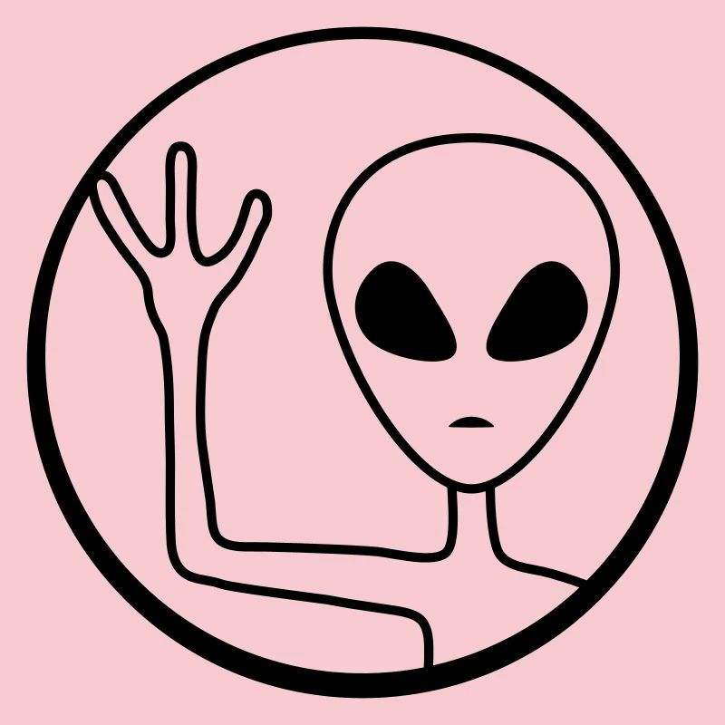 Circle Alien waves friendly