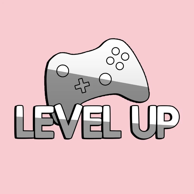 LEVEL UP + Controller - Gaming