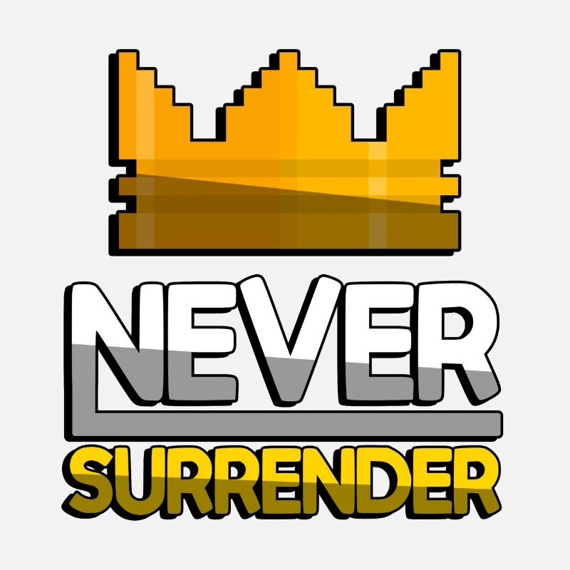 NEVER SURRENDER (Jaune) + King Crown - Jeux