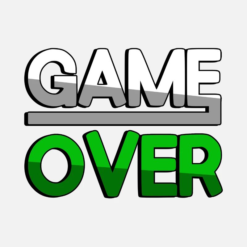 GAME OVER (Vert) - Jeux