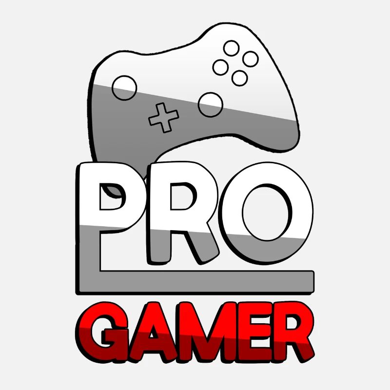 PRO GAMER (Red) + Controller - Gaming