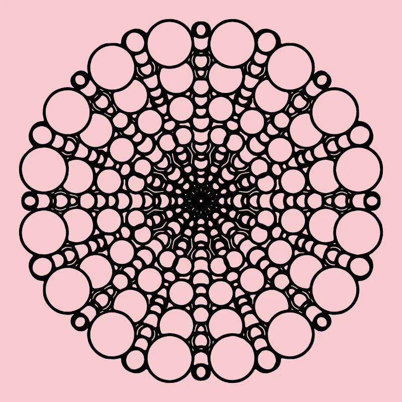 Geometric Mandala Circles Round Pattern Shape