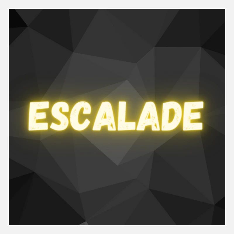 ESCALADE. CLIMB. CLIMBING. ESCALADE. VAN. GRIMPE