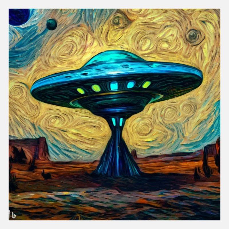 Ufo Artwork By Bruederchen
