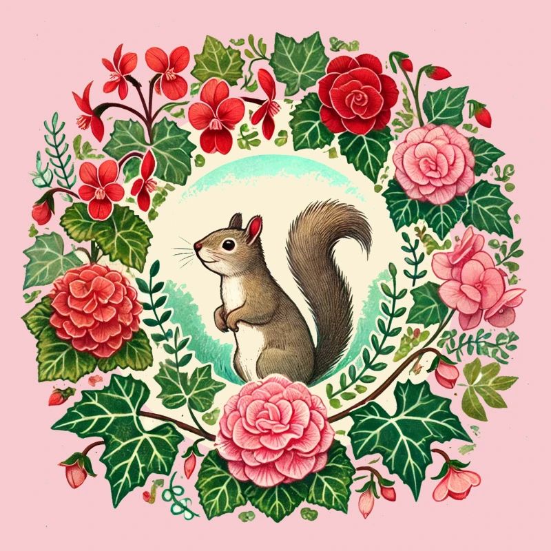 Niedliches Eichhörnchen