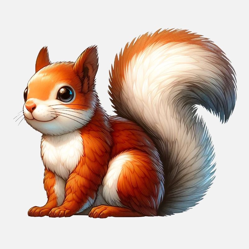 Tierisches Eichhörnchen