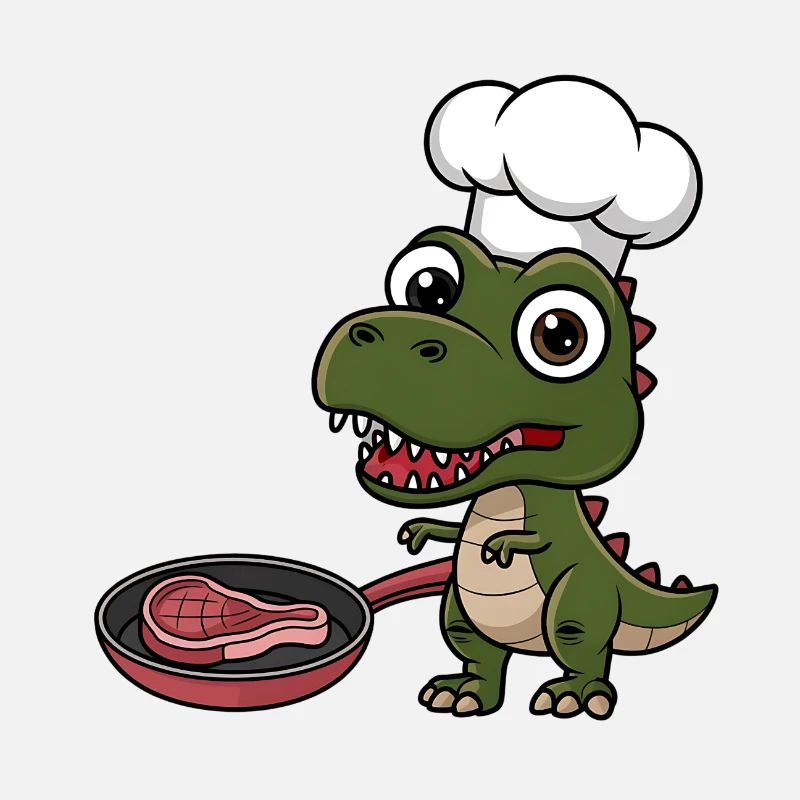 T-Rex Dinosaur Kids Tshirt