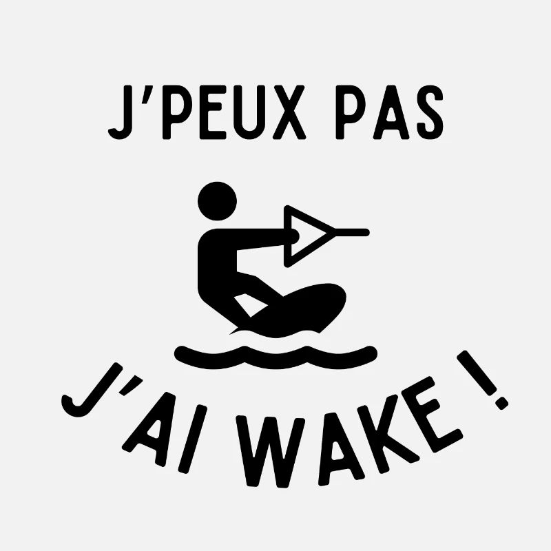 I can't, I woke!