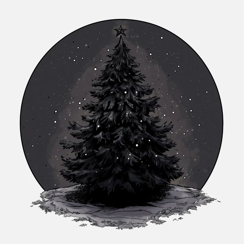 Dark Winter Magic: The Mysterious Tree