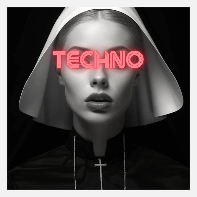The Techno Nun - Rave Design