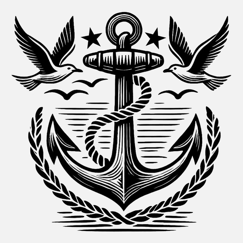 Anchor Seagulls Logo