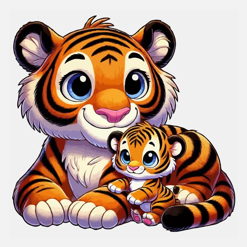 Tigermutter mit Kind