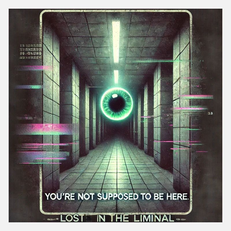 weirdcore Lost in the Liminal