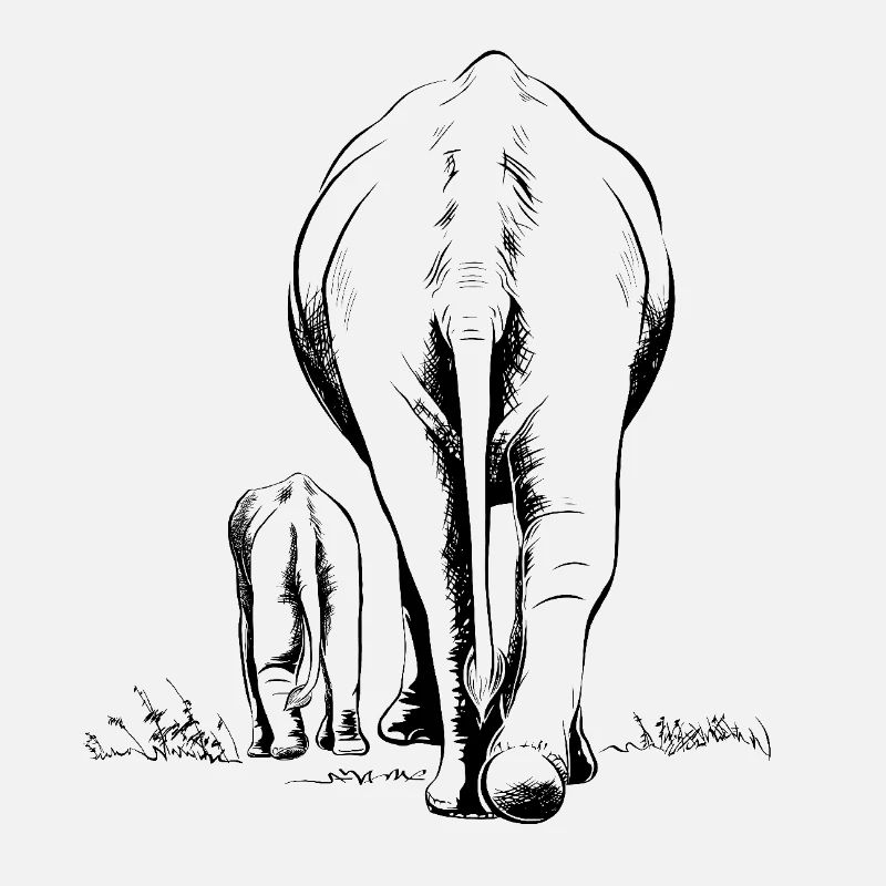 Two Elephants