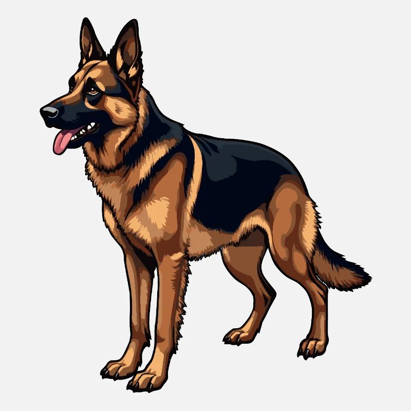 Deutscher Schäferhund German Shepherd dog Owczarek
