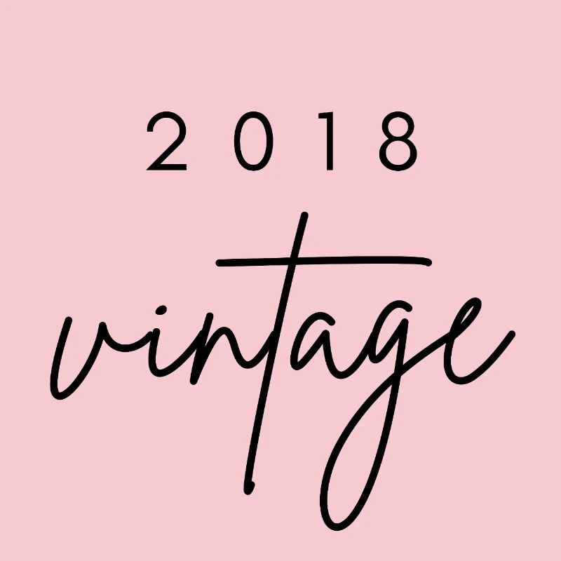 Anniversaire 2018 vintage