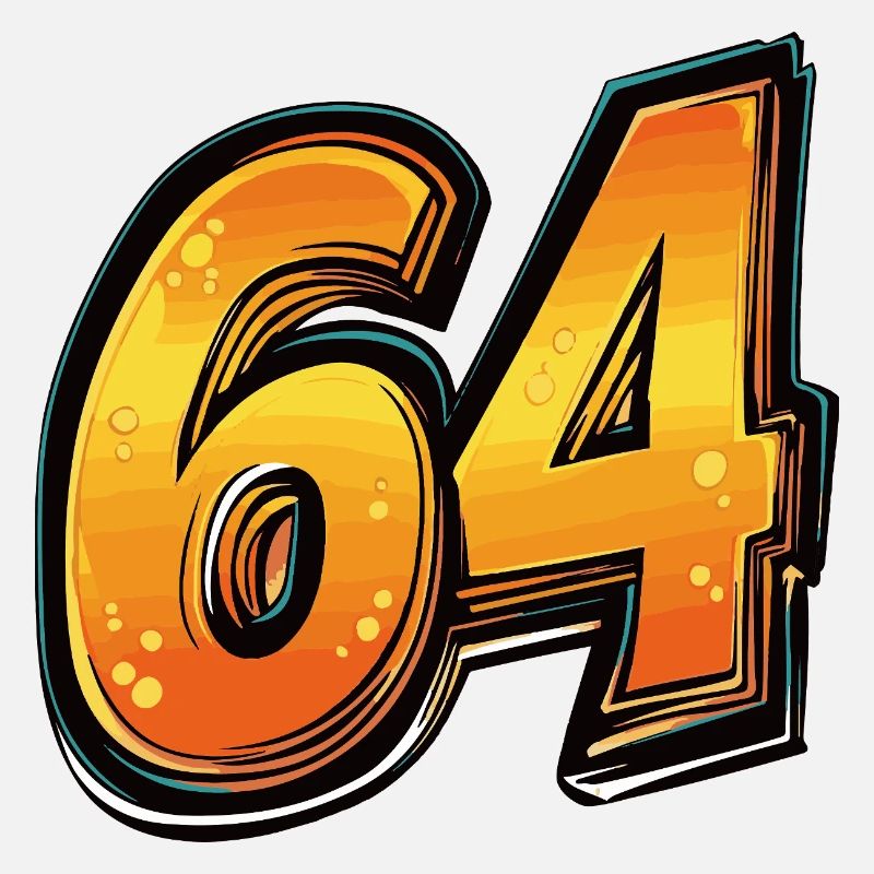 64 Symbole numérique