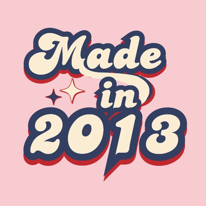 Made in 2013 retro