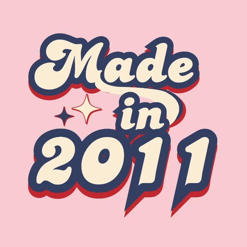 Made in 2011 retro