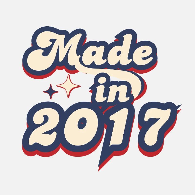 Made in 2017 retro