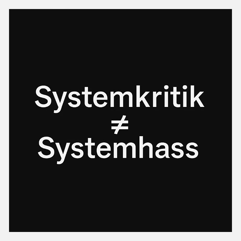 Kritik am System