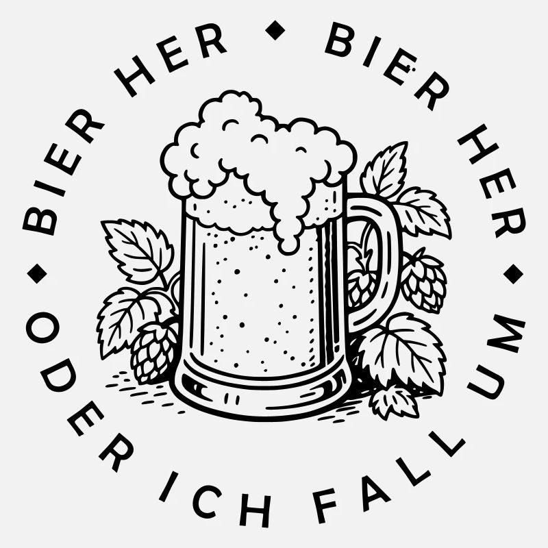 Bienen hier - Oder ich fall um!