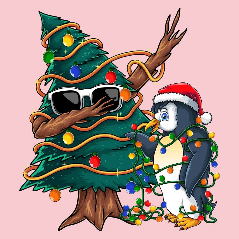 Dapping Christmas Tree -Dapping Christmas Sweater
