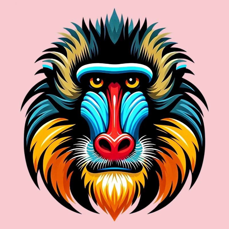 Singe mandrill