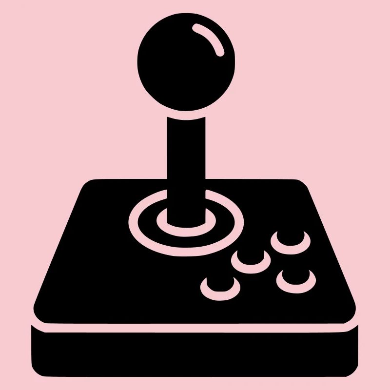 Icône d’arcade rétro joystick