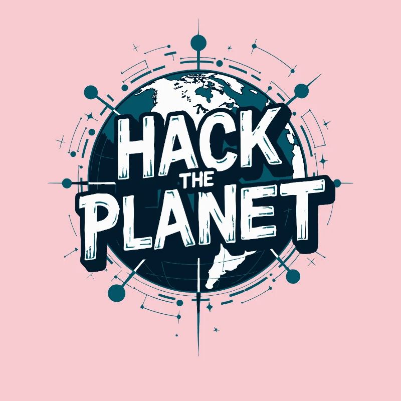 Globe Hack Motif – Planetary Techstyle