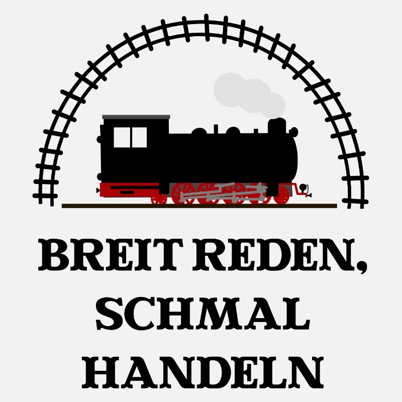 Breit reden schmal handeln Schmalspur Eisenbahn