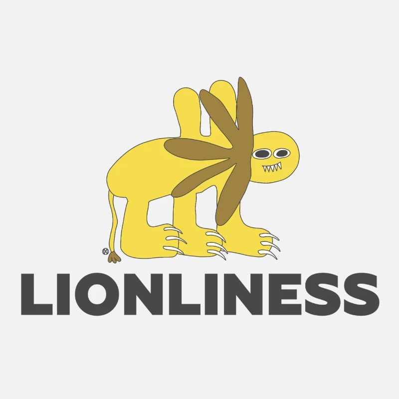 LIONLINESS - Nur Löwe Außenseiterkunst