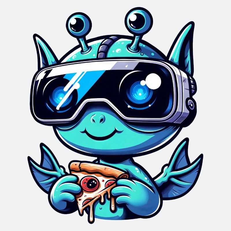 Alien Sci-Fi VR Pizza Party, Alien Amusement