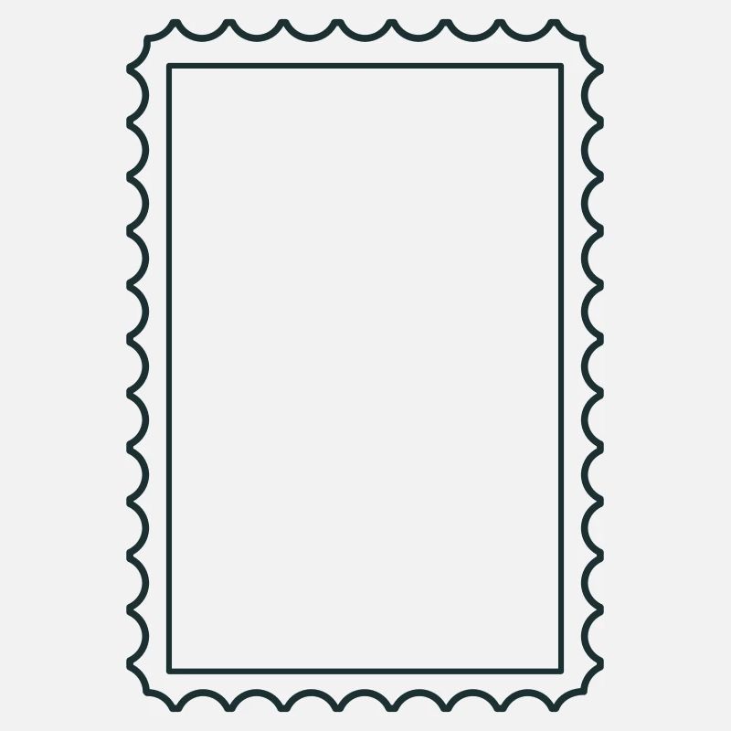 Very Tall postage stamp