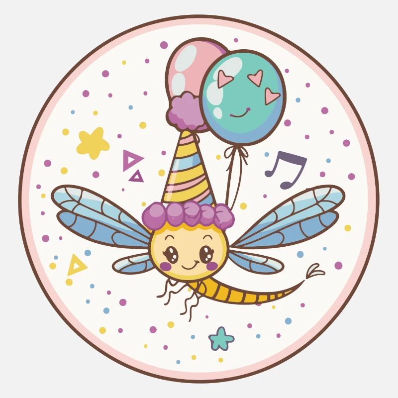 Libellule Anniversaire Bébé