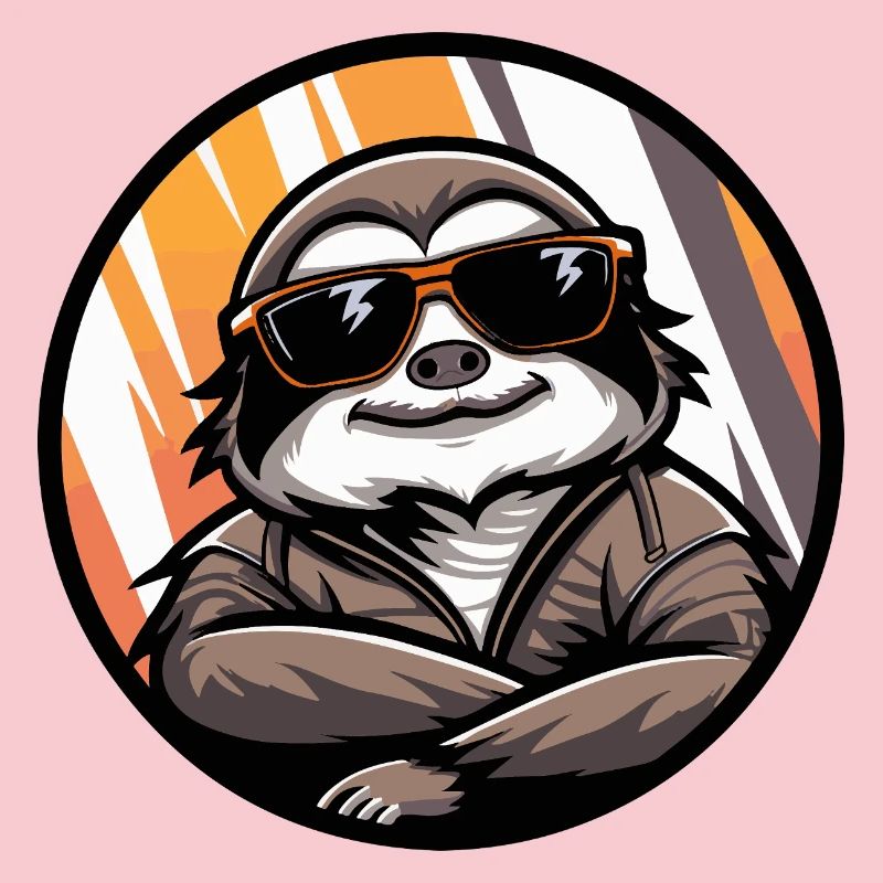 Sloth Cool Comic