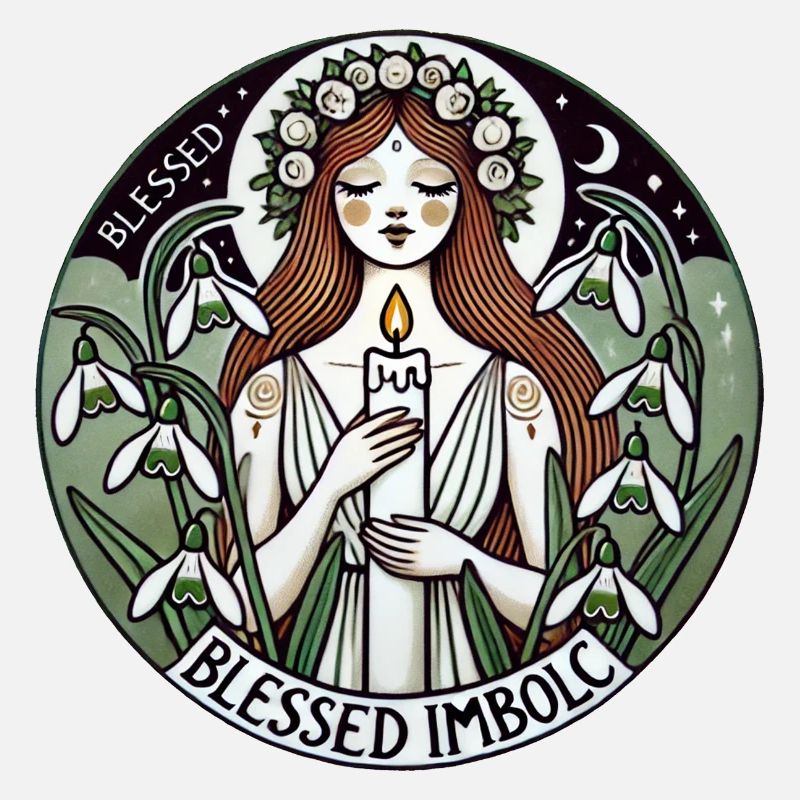 Imbolc Pagan Sabbat Art