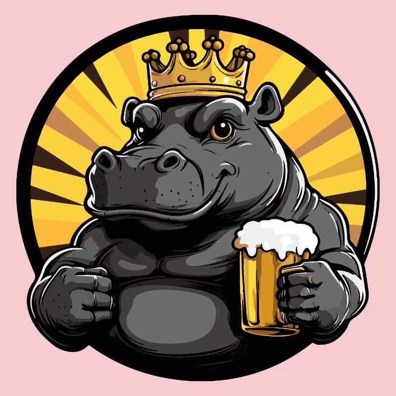 Nilpferd Bier