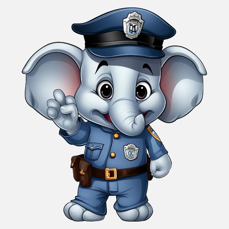 Polizei Elefäntchen