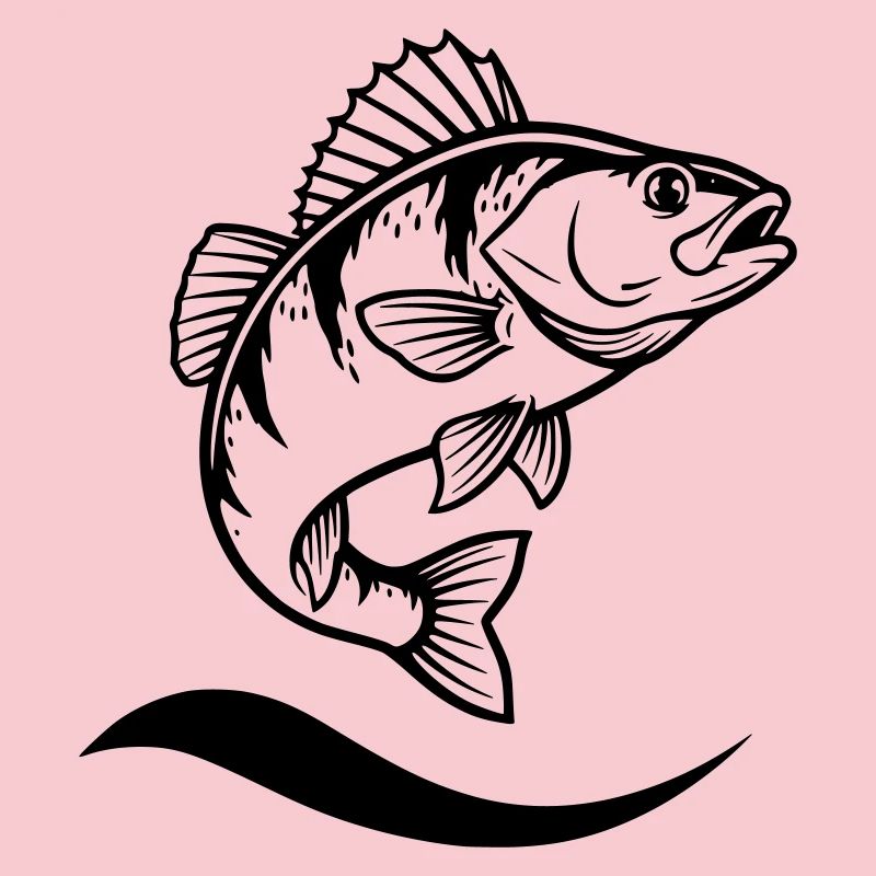 Jumping Perch Angler Action