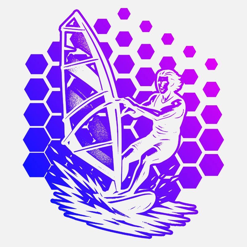 Clear windsurfing message