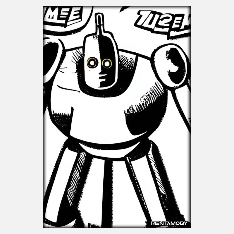 Robot Comic Future Cyborg Machine Technology