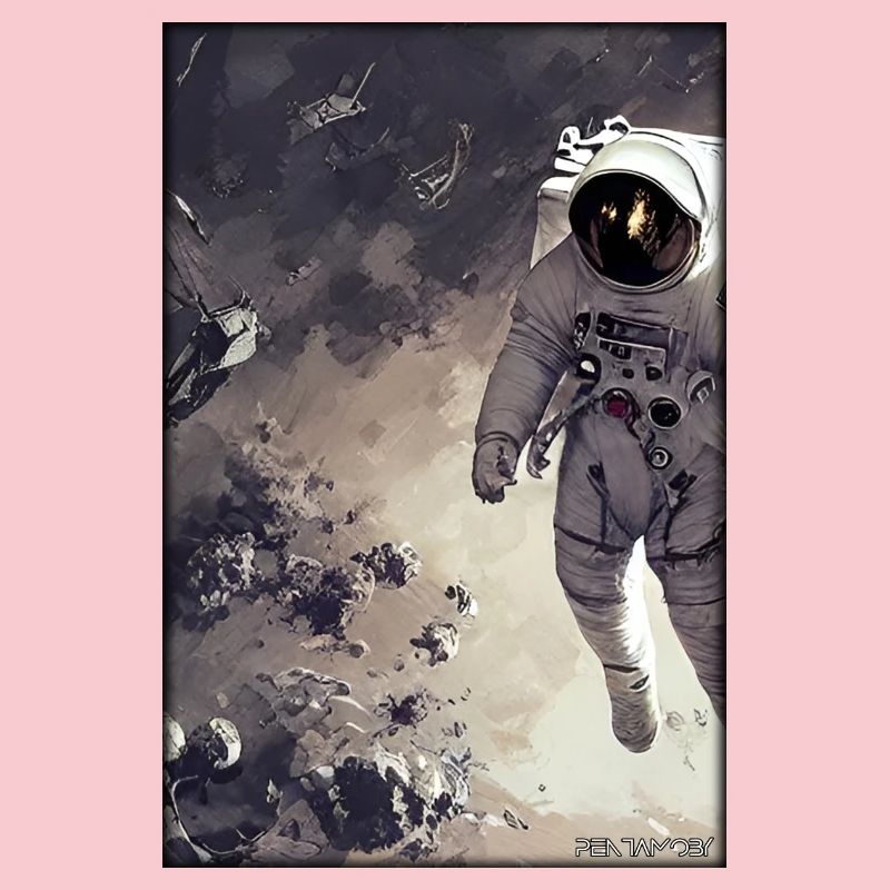 Astronaut Future Sci-Fi Technology