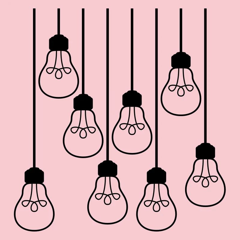 many pattern ceiling top cable hanging light bulb l