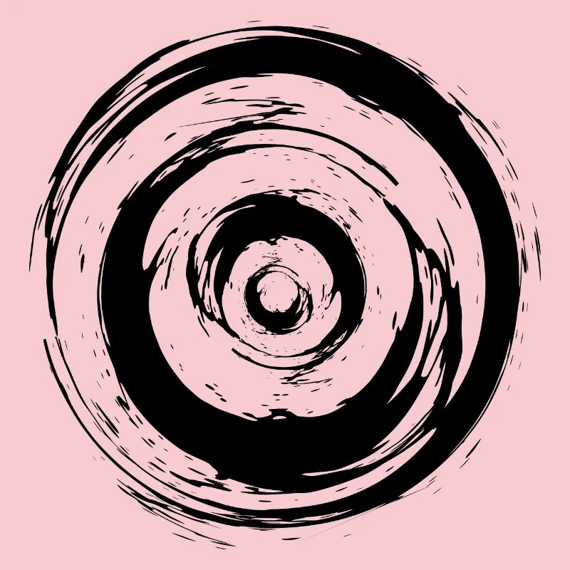 Wirbelwind Kreis Tornado von innen