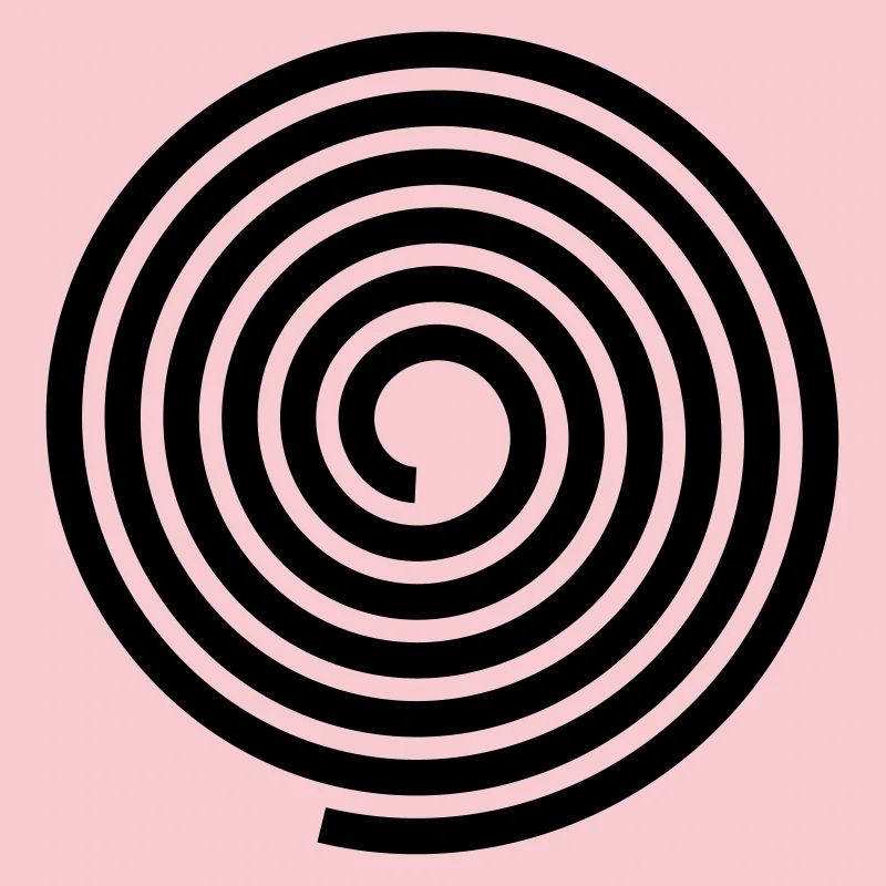 Spirals pattern vector template